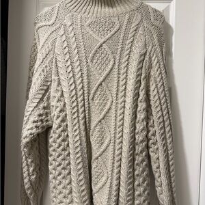 Essentials Cream Knit Sweater
